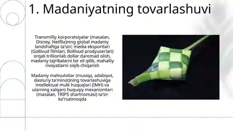 Madaniyat va san'at sohasida xalqaro kapital migratsiyasi 3