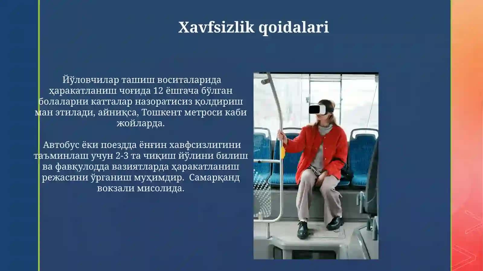 Jamoat transportida oʻzini tutish etiketi 3