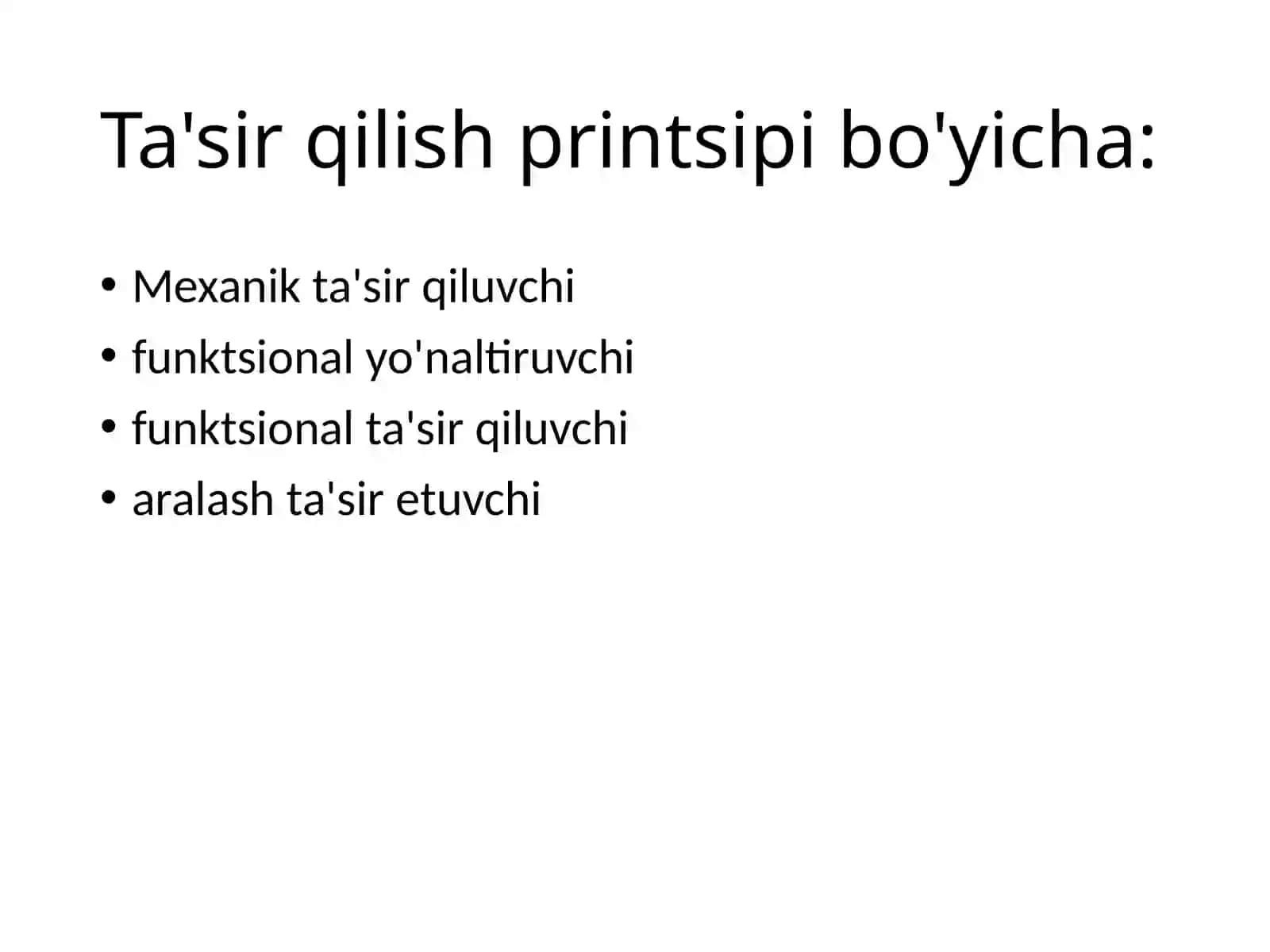 Ortodontik apparatlar tasniflari. Mexanik ta'sir qiluvchi ortodontik apparatlar 3