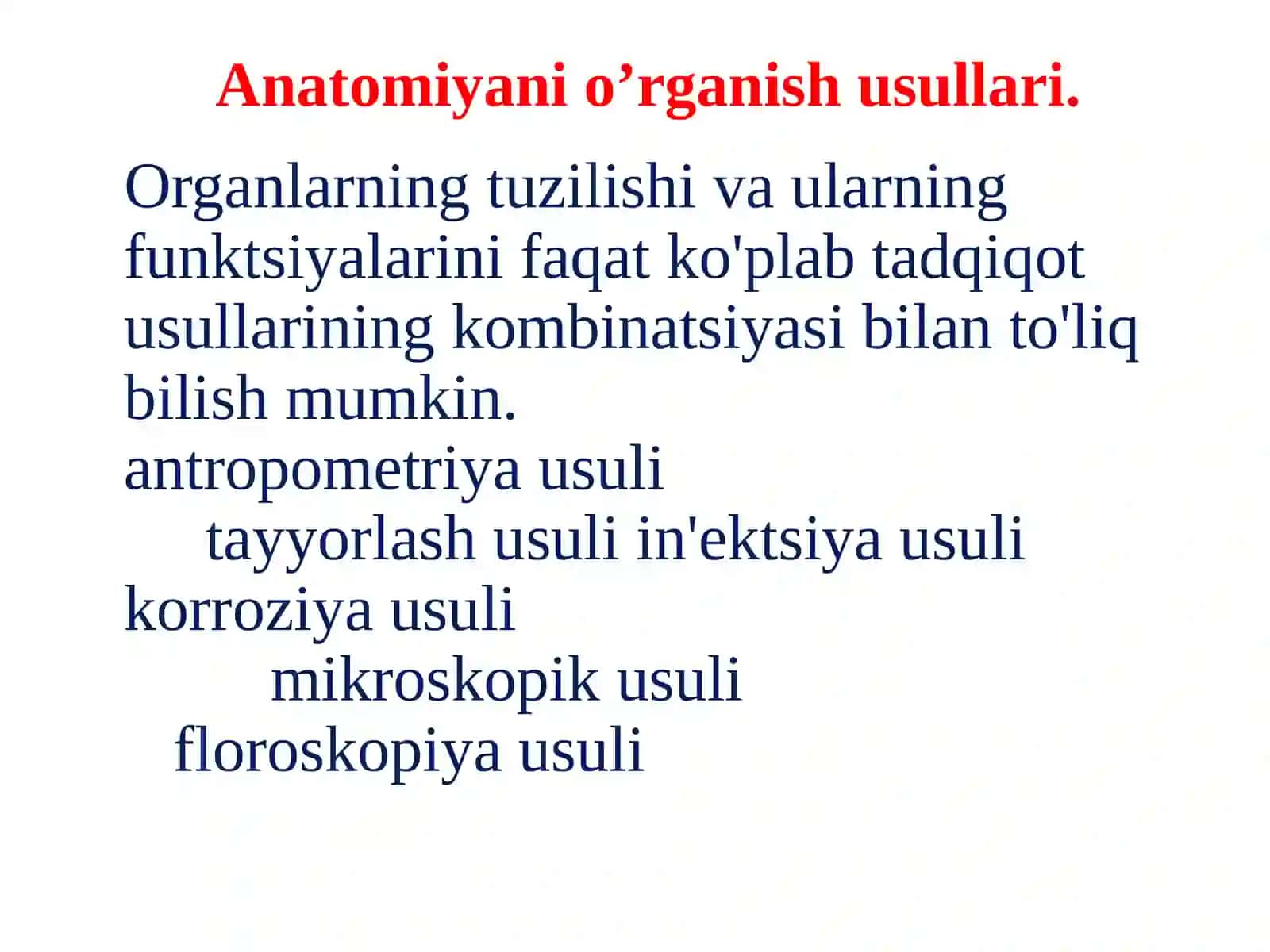 Tana yuzalari va o‘qlari. Umurtqa pog’onasi. Ko‘krak qafasi 3