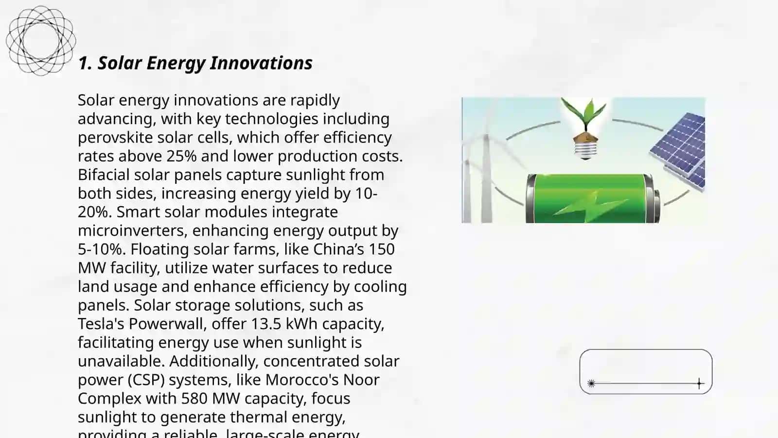 Solar Energy Innovations 3