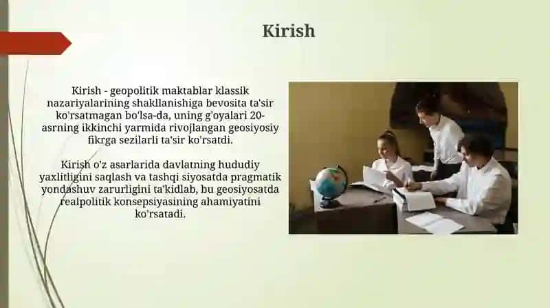 Klassikgeosiyosiymaktablar:qarashlari,namoyondalari,oʻzigaxosxususiyatlari 3