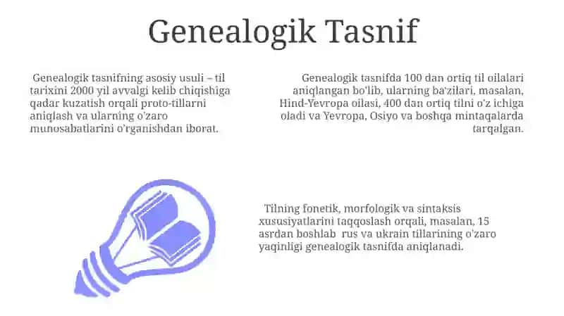 Genealogik Tasnif 3