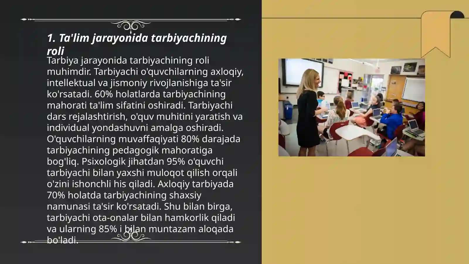 Tarbiyachi, oʻqituvchi va oʻquvchining oʻzaro hamkorligi 3
