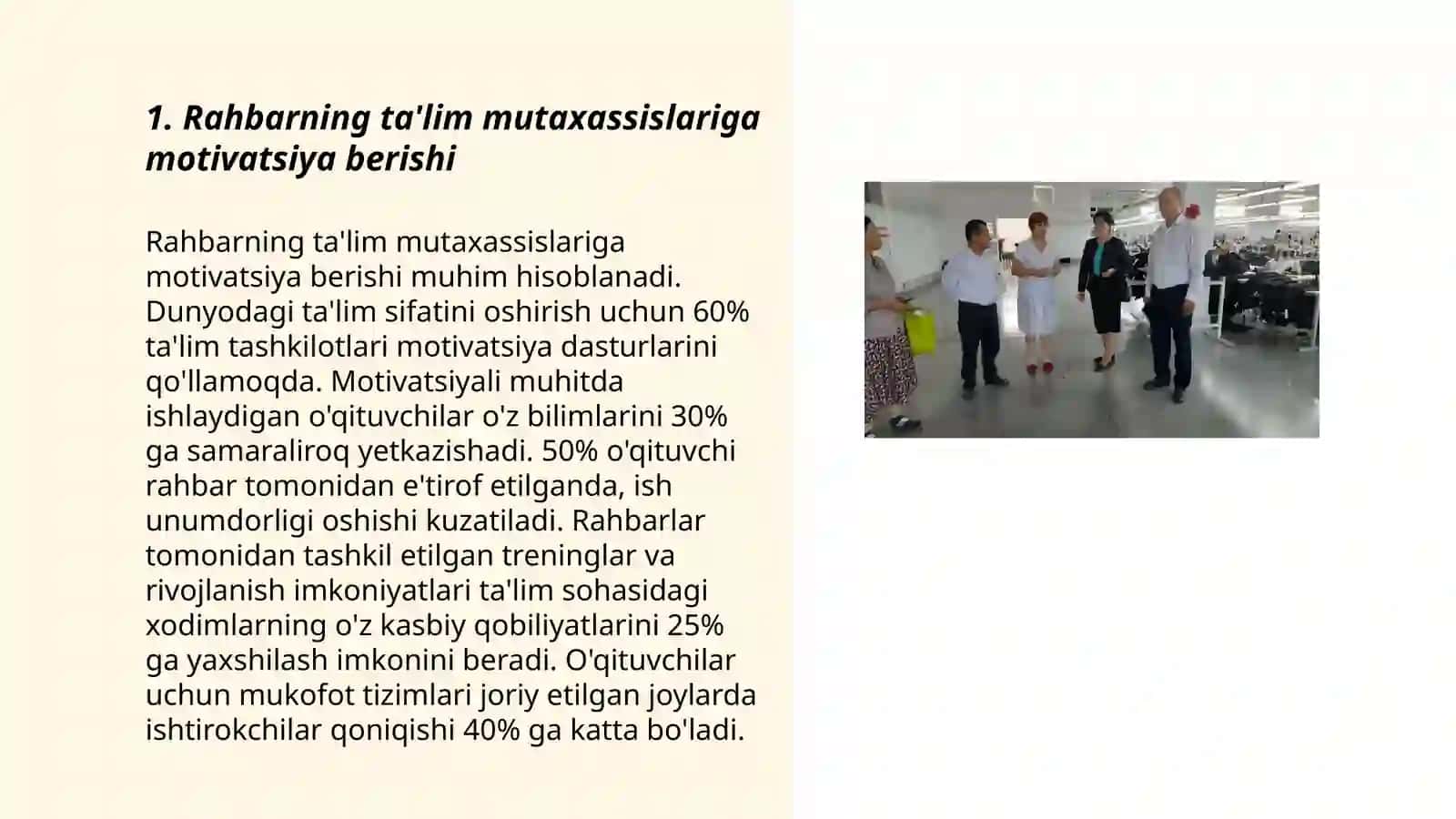 Taʼlim mutaxassislari kasbiy faolligini oshirishda raxbarning vazifalari 3