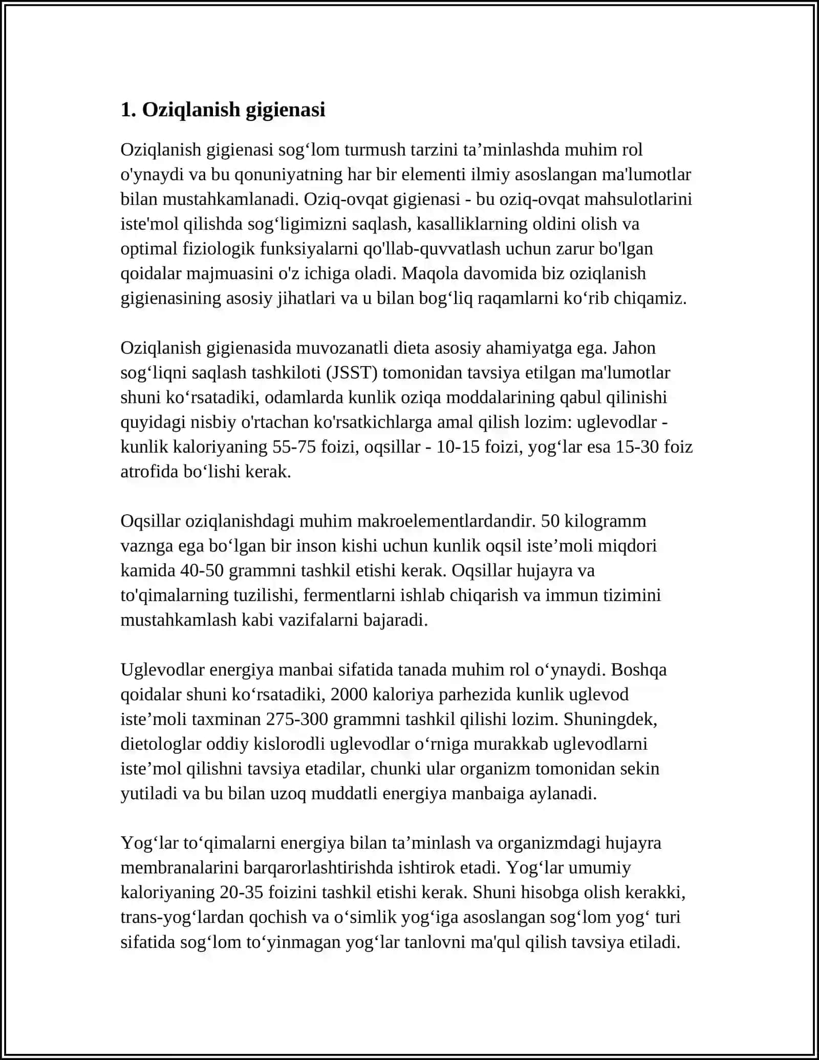 BOLALAR VA O'SMIRLAR GIGENIYASI 3