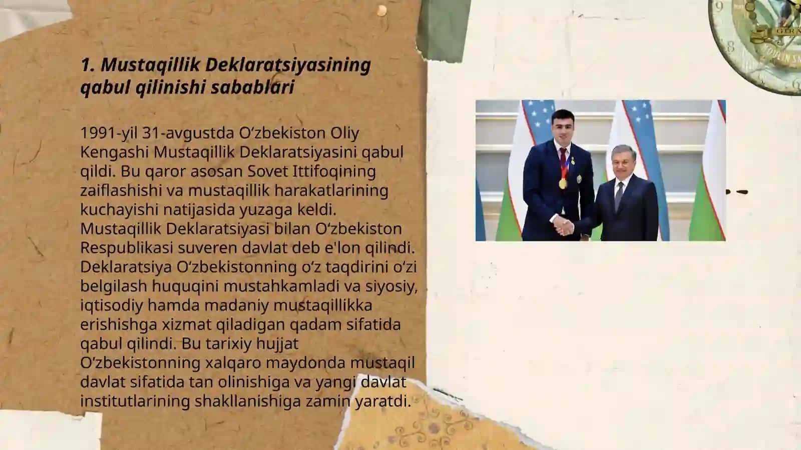 Mustaqillik Deklaratsiyasining qabul qilinishi sabablari 3
