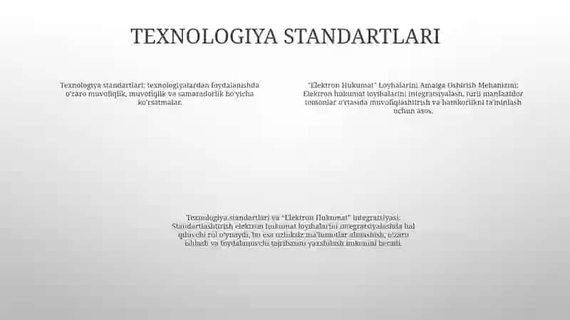 Elektron Hukumat " Loyhalarini Amalga Oshirish Mehanizmi 3