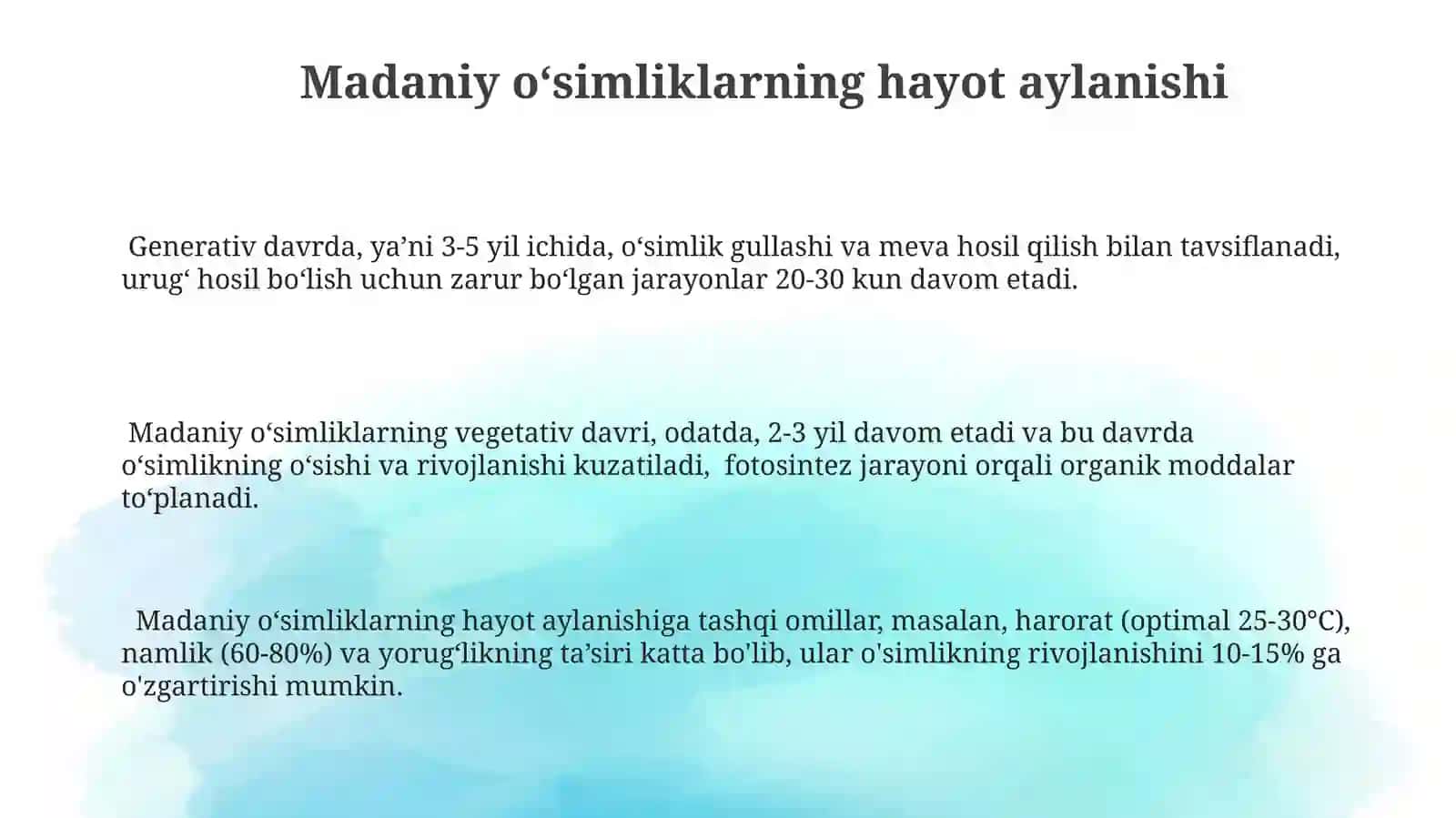 Sporali yuksak o‘simliklar 3