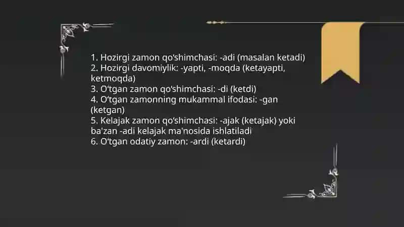 Gramatik ma'noni ifodalovchi vositalar 3