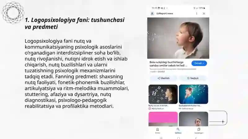 Logopsixologiya fani predmeti, maqsadi, vazifalari va tamoyillari 3