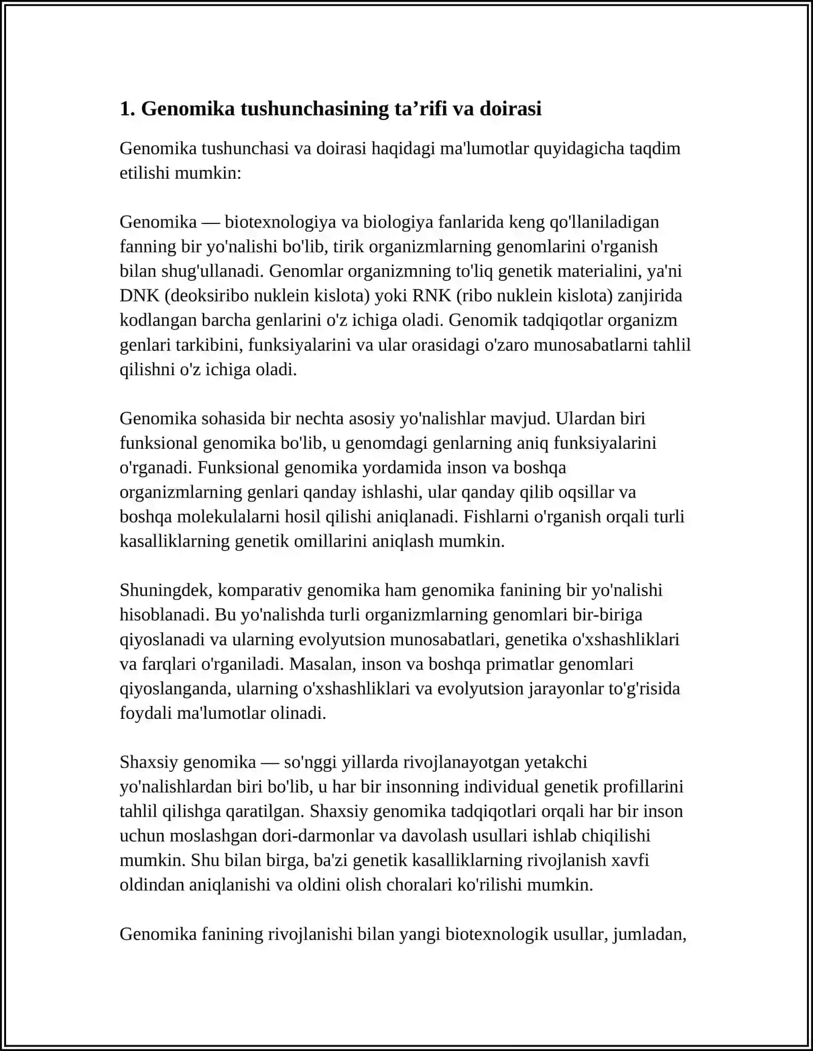 GENOMIKA TUSHUNCHASI VA UNING TARIXI 3