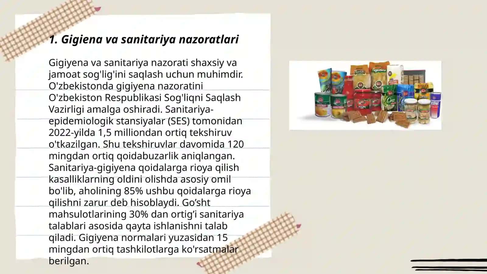 Oziq-ovqat sanoatida mikrobiologik nazoratni amalga oshirish 3