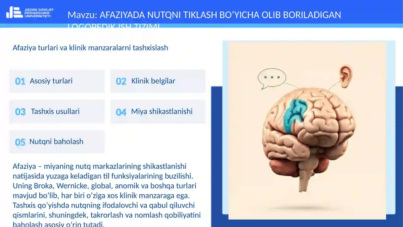 AFAZIYADA NUTQNI TIKLASH BOʻYICHA OLIB BORILADIGAN LOGOPEDIK ISH TIZIMI 3