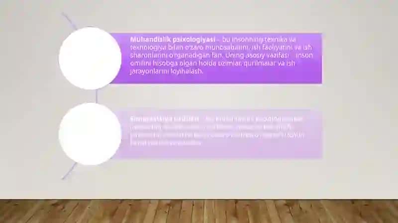 Muhandislik psixologiyasining simulyatsiya usullari 3