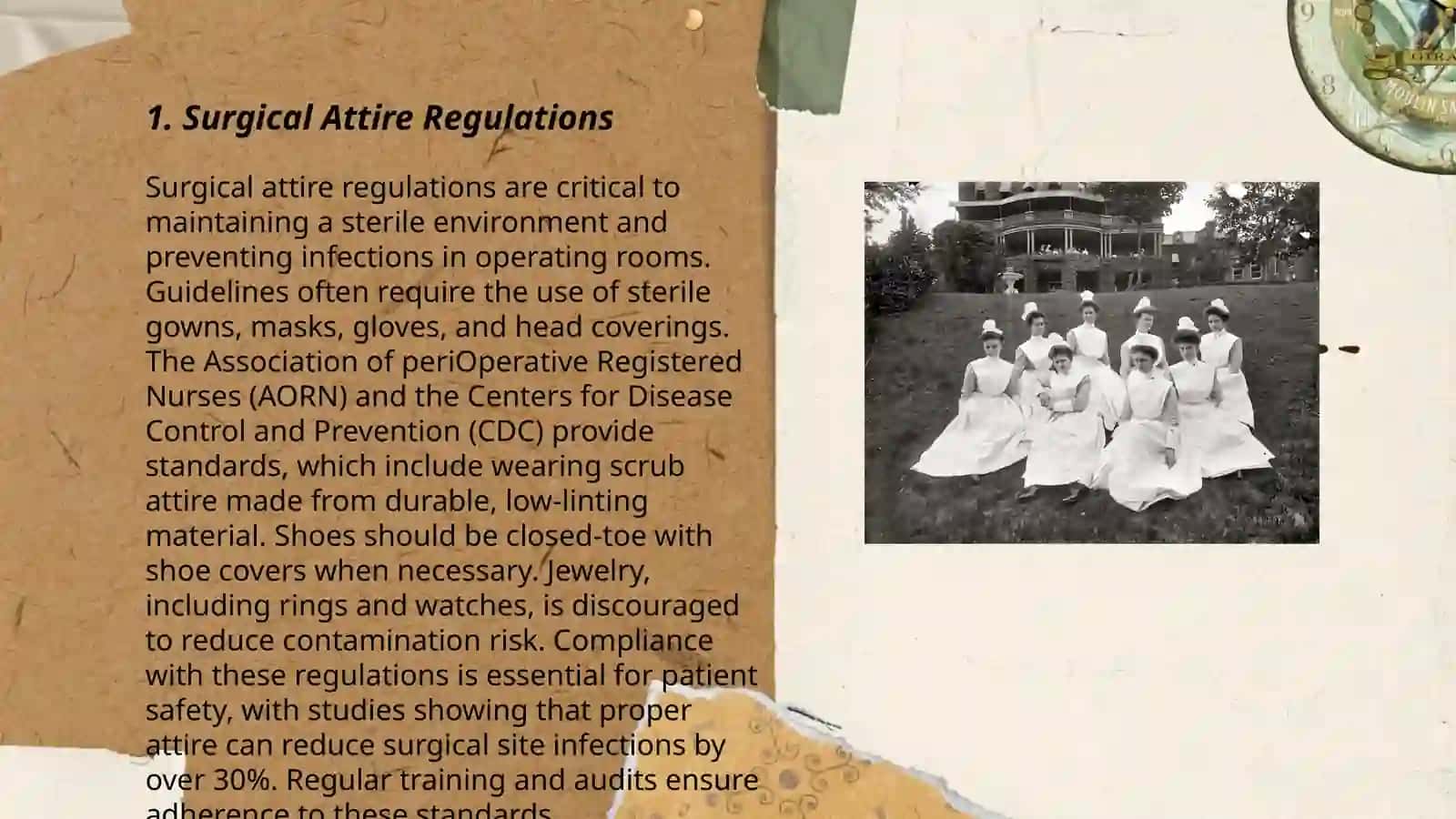 Surgical Attire Regulations 3