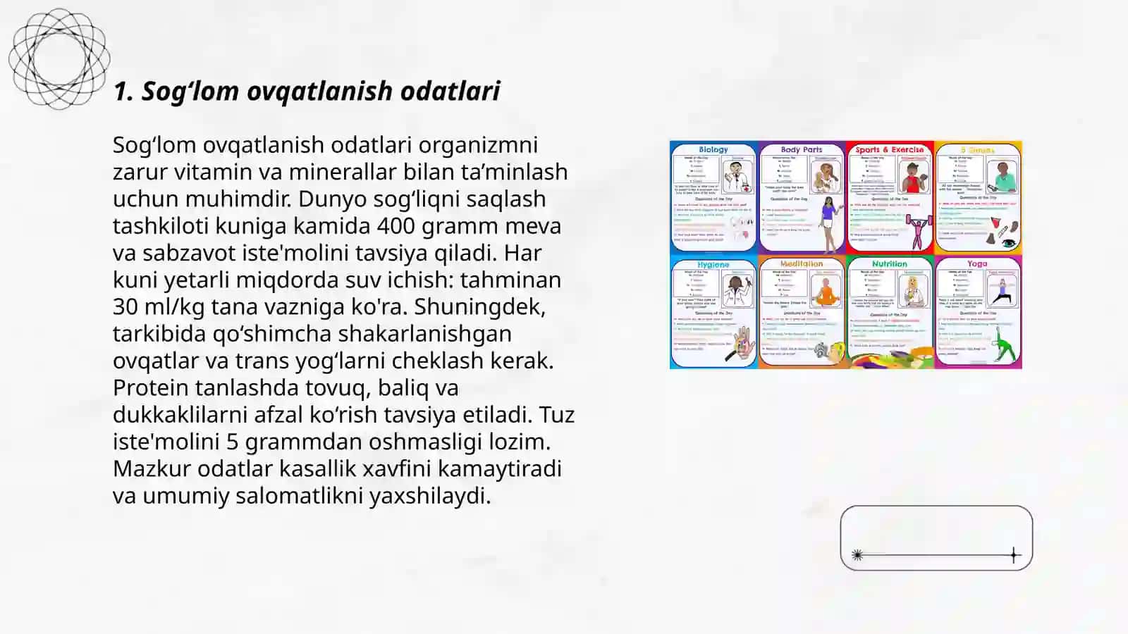 Tarbiya 2-sinf sogʻlom turmush tarzi 3