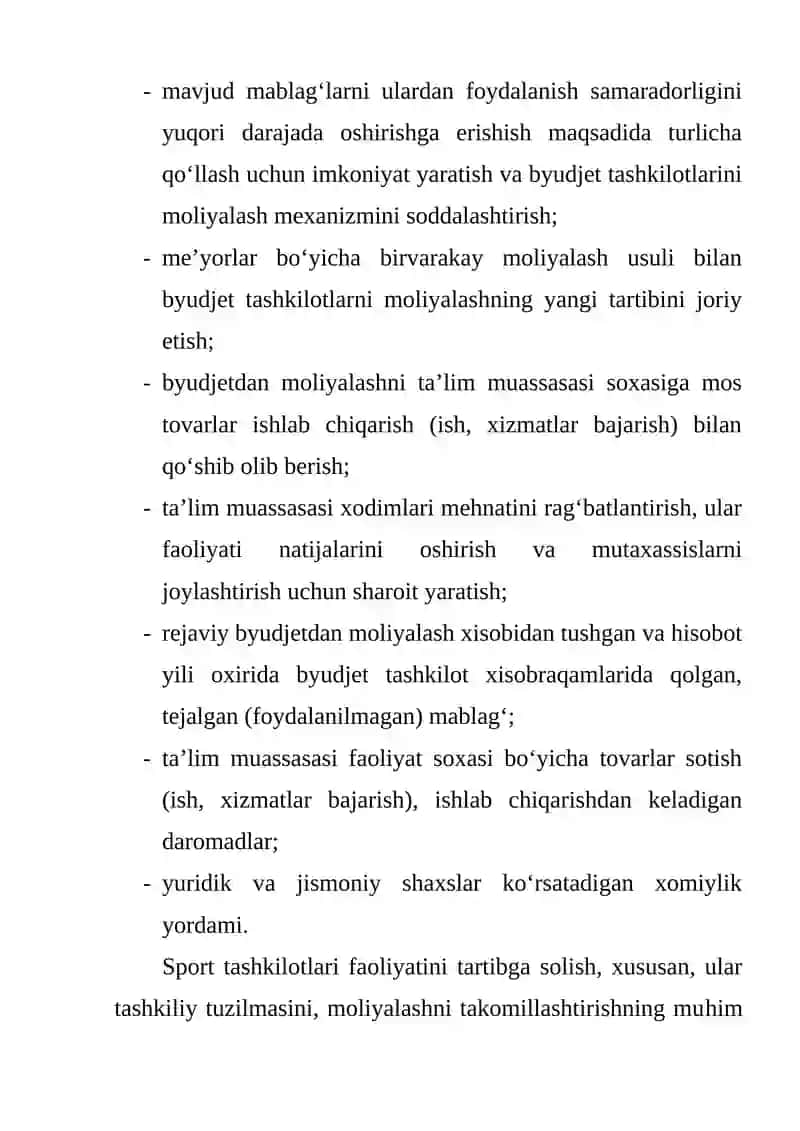 JISMONIY TARBIYA VA SPORT MENEJMENTI TIZIMINI MOLIYALASHTIRISH 3