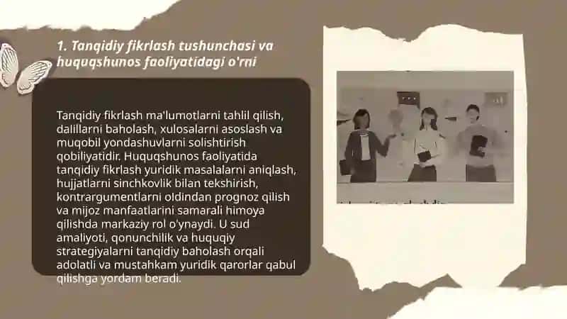 9-mavzu Huquqshunos faoliyatida tanqidiy fikrlash ING ahamiyati 3
