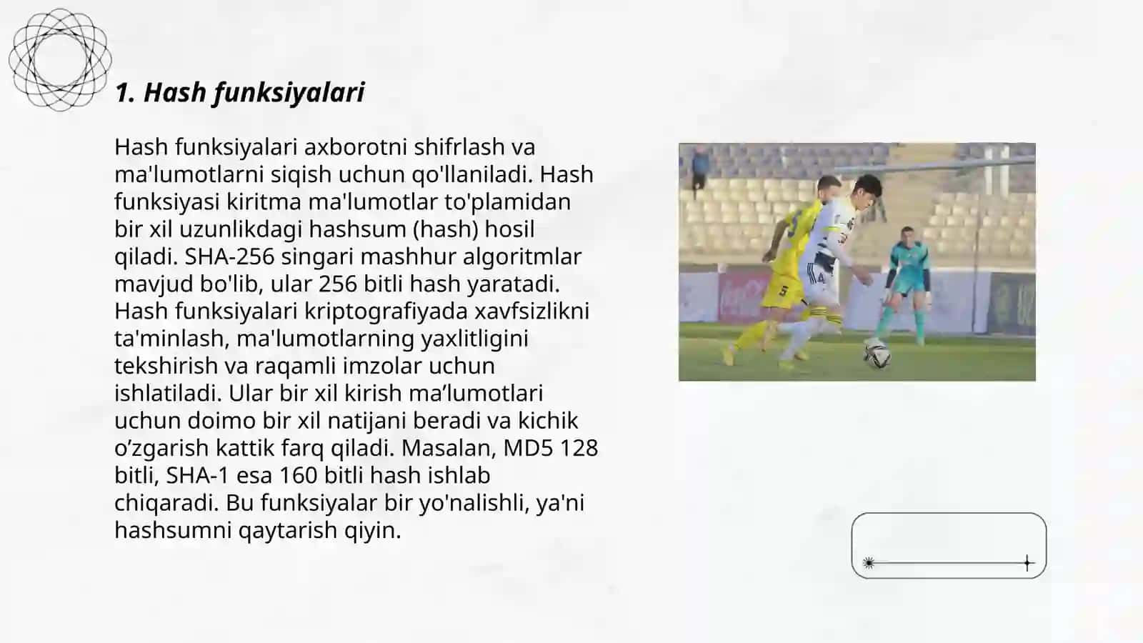 Hash ma’lumotlar tuzilmasi va uning matedlari bilan ishlash 3