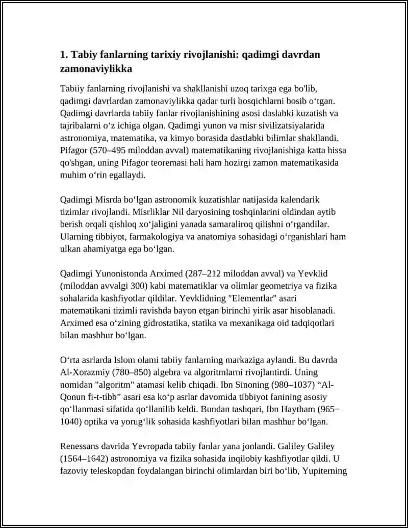 TABIIY FANLARNING RIVOJLANISH VA SHAKLLANISHI 3