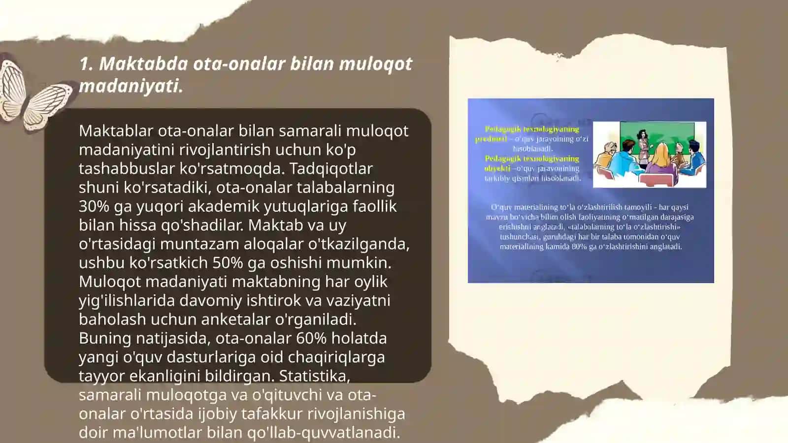 Maktabda ota-onalar bilan muloqot madaniyati 3