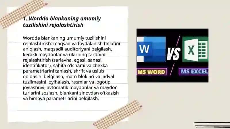 Word matn tahrirlagichda turli xil blanka yaratish 3