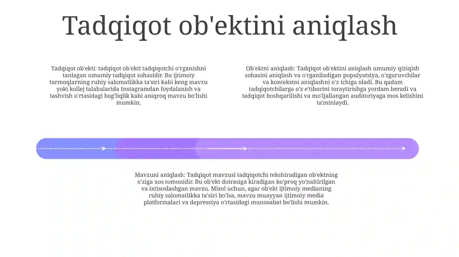 Ilmiy Tadqiqotning Ob'Yekti Va Predmetini Belgilash 3