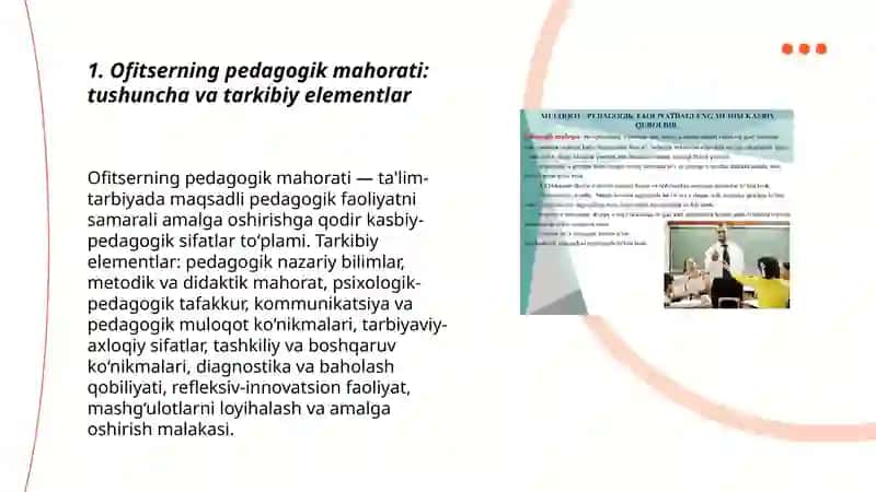 Ofitserning pedagogik mahorati uning psixologik - pedogogik tafakkuri 3