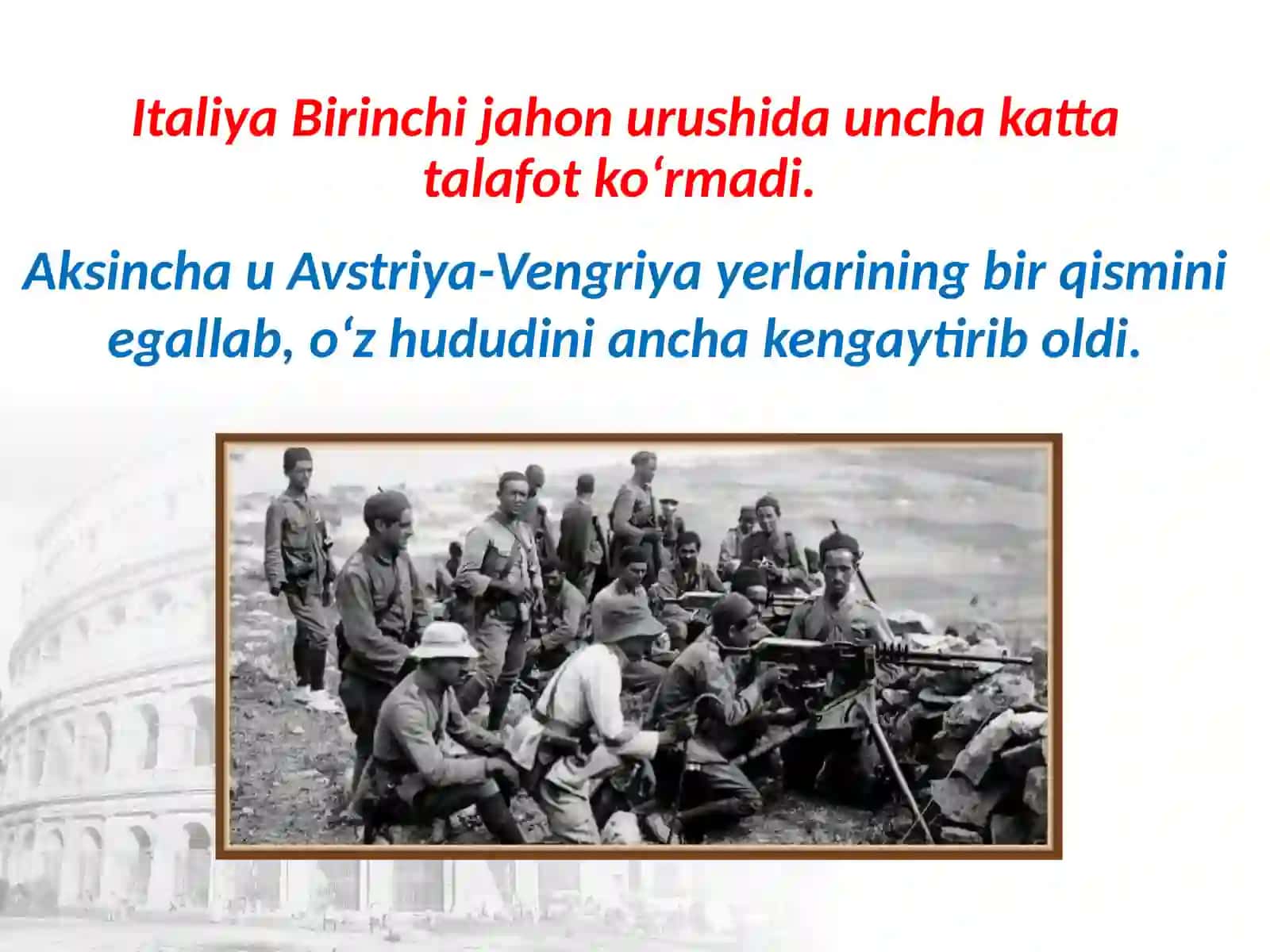 1918 – 1939-yillarda Italiya va Ispaniya 3