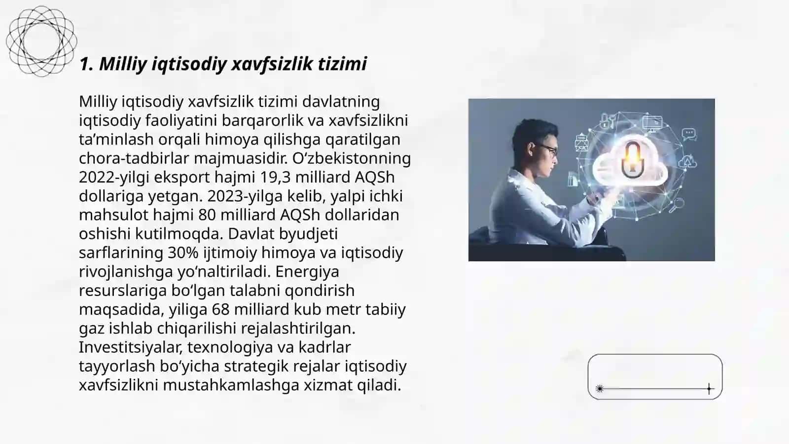 Milliy iqtisodiy xavfsizlik tizimi 3