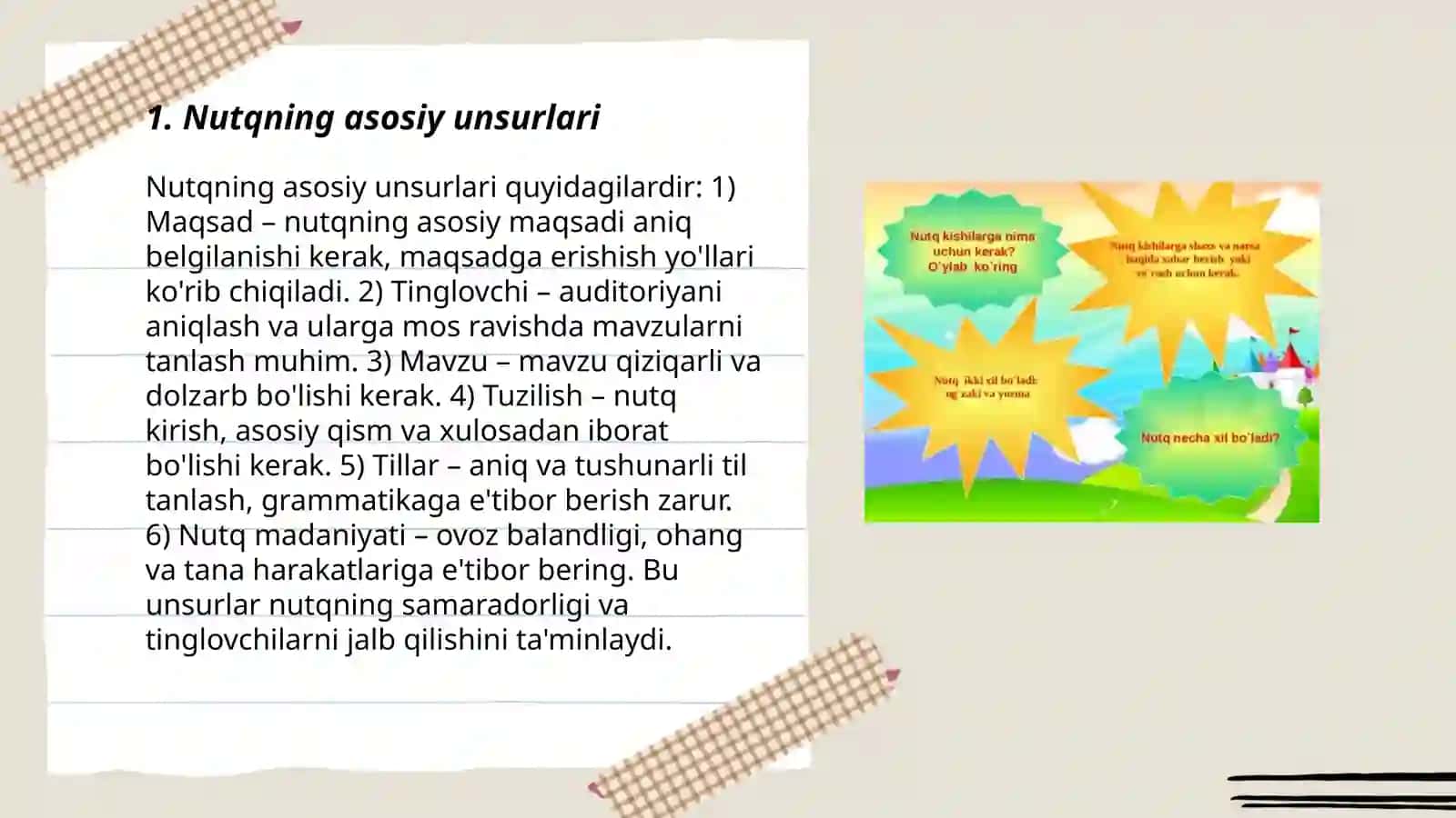 Nutq texnikasi va notiqlik madaniyati 3