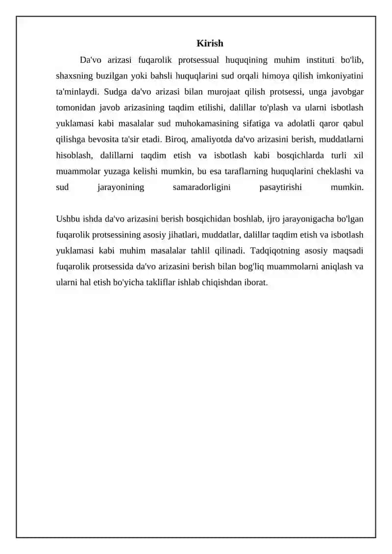 FUQAROLIK PROTSESSIDA DA'VO 1 3