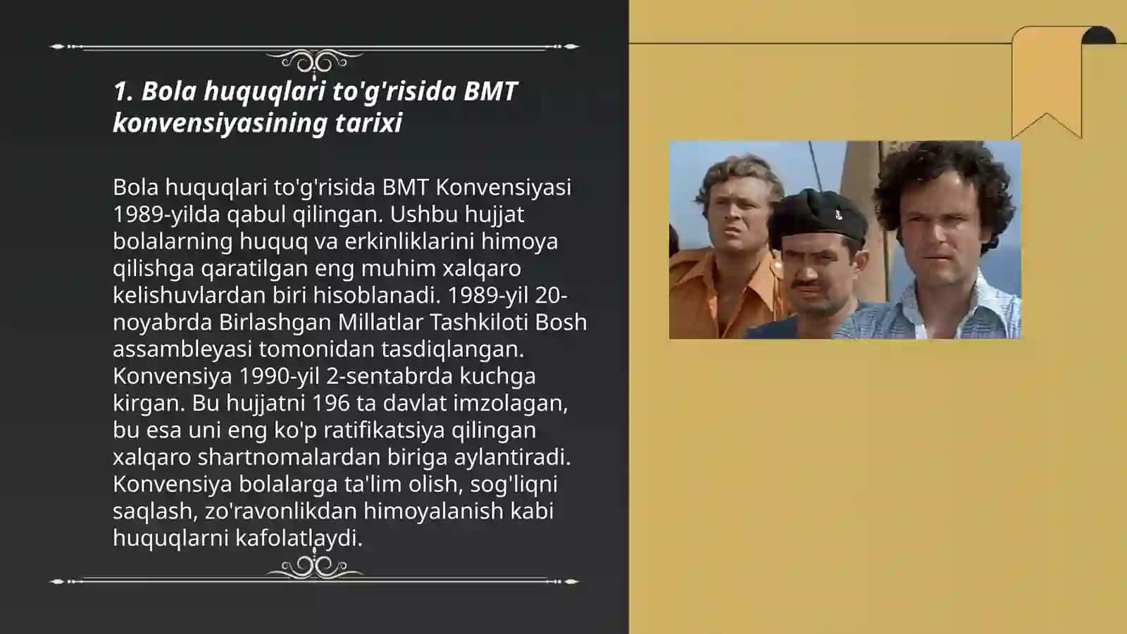 Bola huquqlari to'g'risida BMT Konvensiyasi 3
