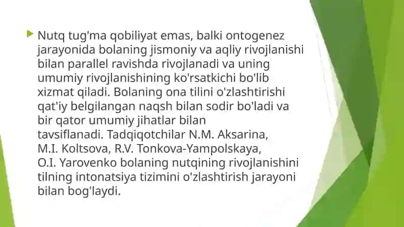 Bolalar ovozi va nutqini rivojlanishida intonatsiyaning ahamiyati 3