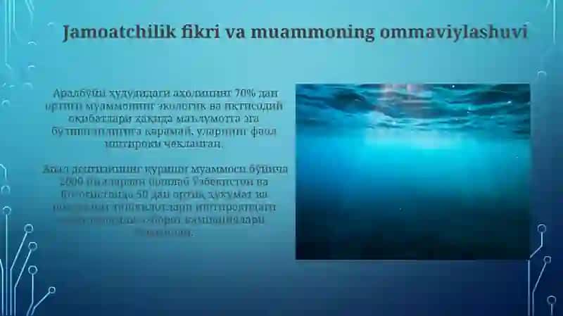 Orol dengizi suvining kamayishini oldini olaylik 3