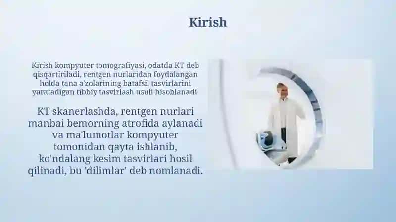 Kompyuter tomografiyasi 3