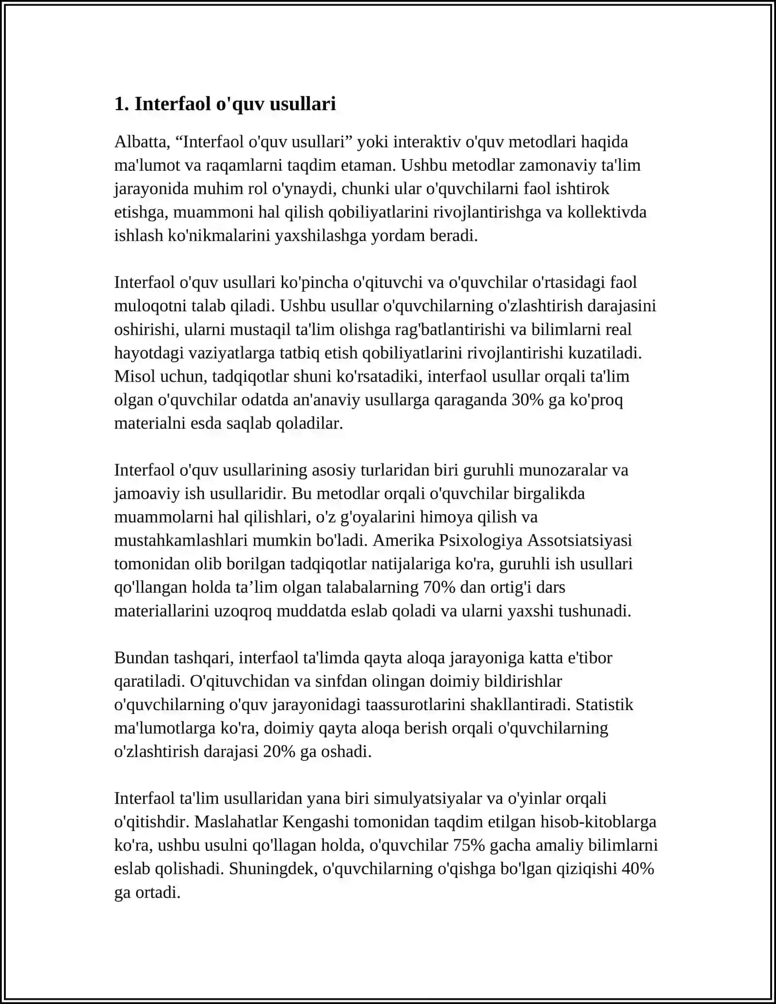 MAKTABGACHA TA'LIM TASHKILOTLARIDA MATEMATIKAGA O'RGATISHNING ZAMONAVIY METODLARI 3
