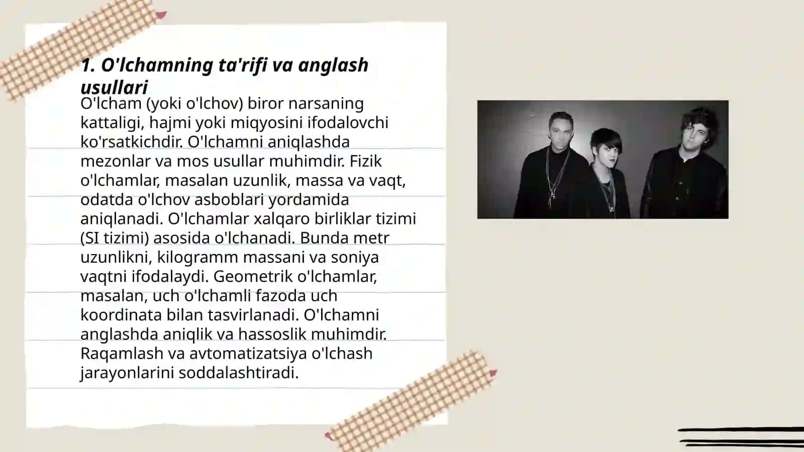 Predmetlar o'lchamini idrok qilish va taqqoslashda so'zning roli 3