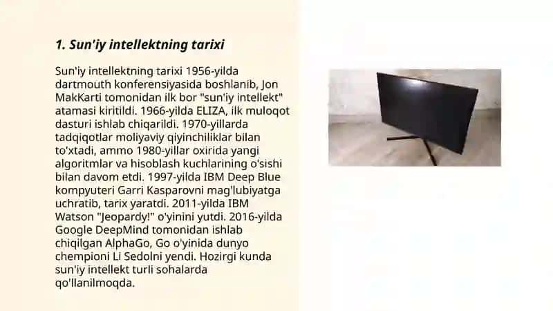 Sun'iy intelekt 3