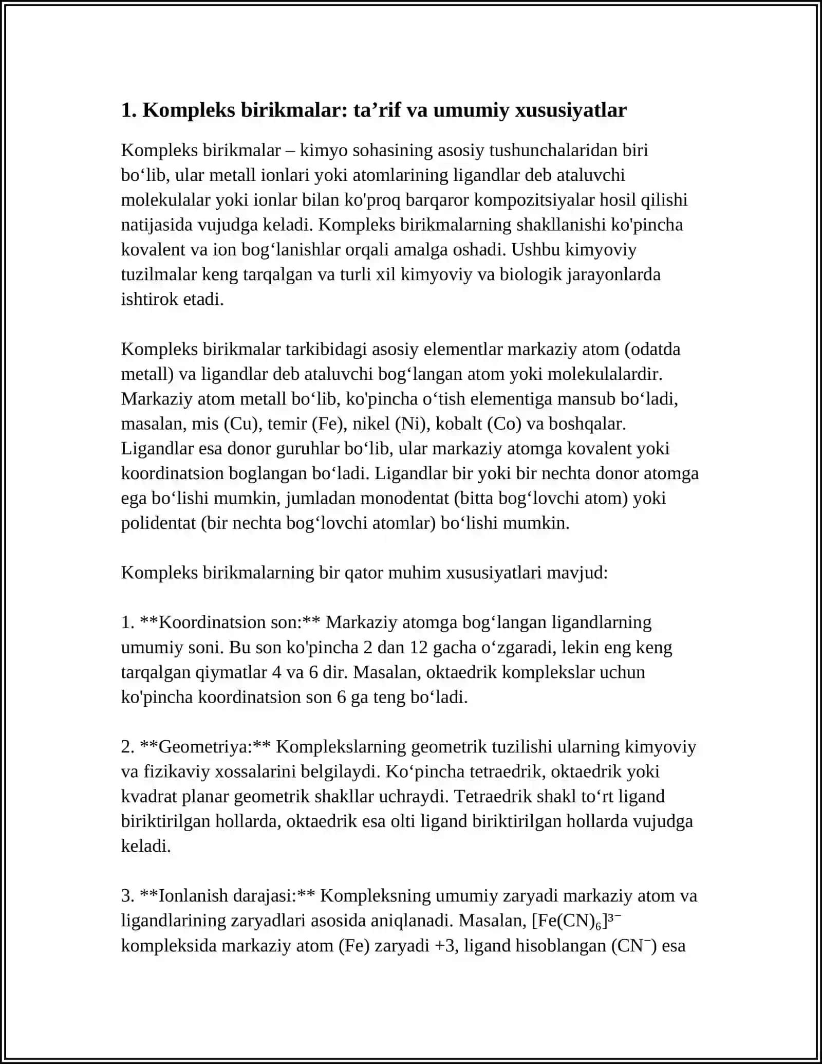 KOMPLEKS BIRIKMALAR 3