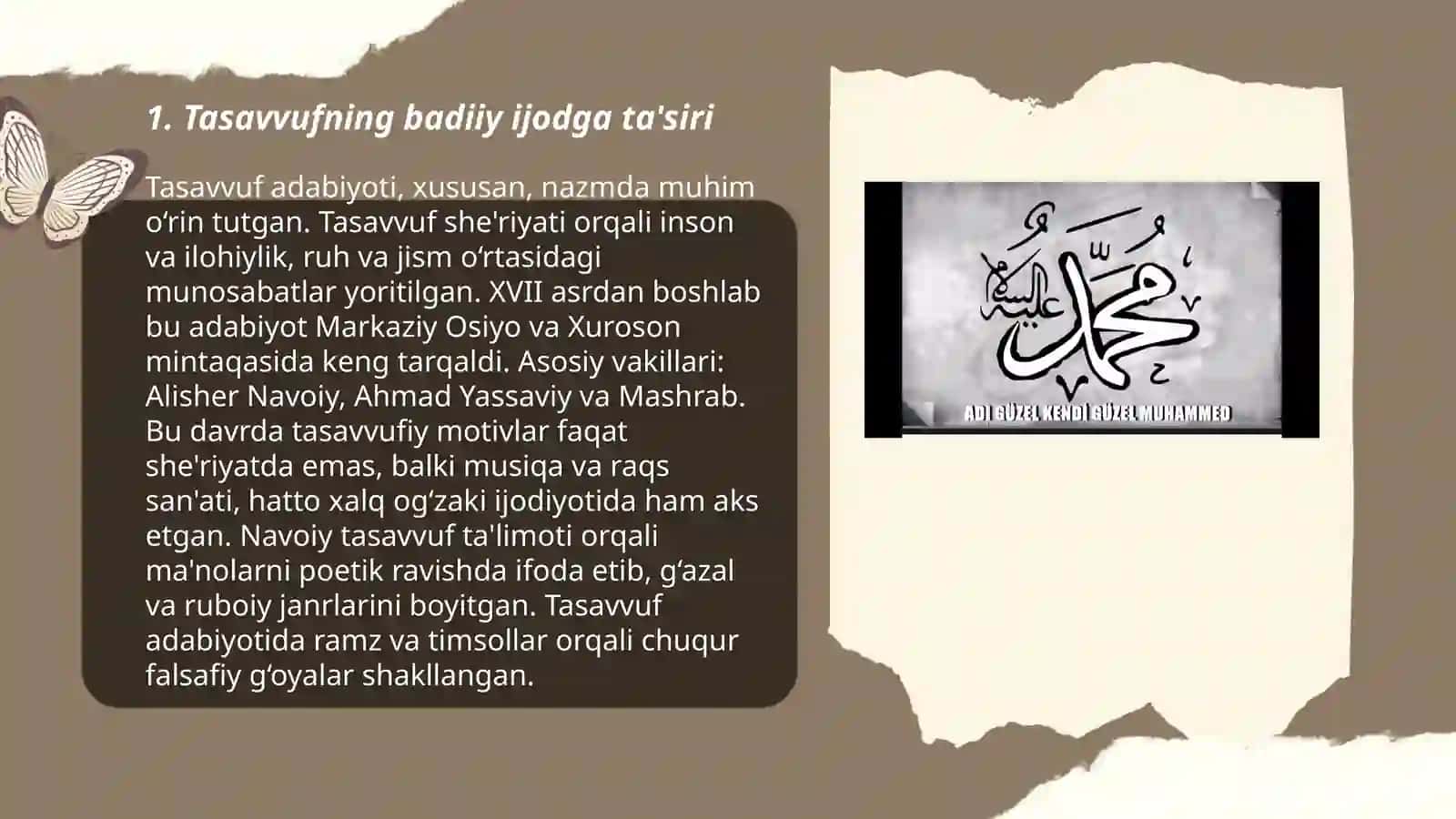 Tasavvuf timsollarining badiiy ijodga ko‘chishi 3