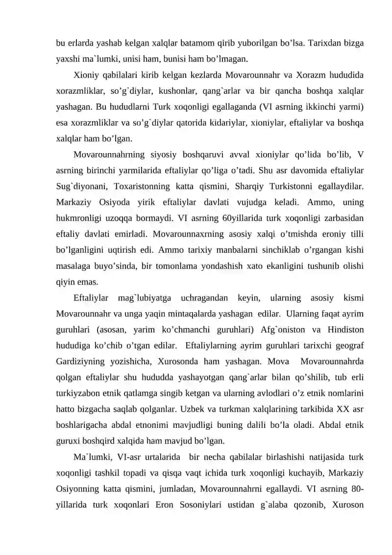 O'RTA OSIYO XALQLARI ETNIGENEZI VA ETNIK TARIXINING NAZARIY-METODOLOGIK ASOSLARI 3