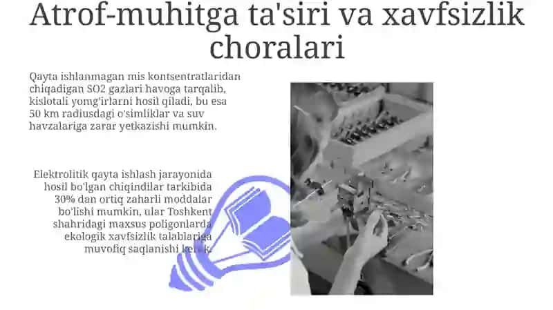 Rangsiz Metallurgiya Sanoati Texnogen Chiqindilarini Qayta Ishlash 3