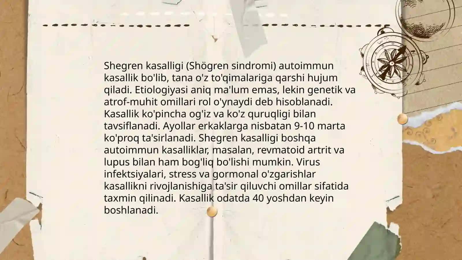 Shegren kasalligi 3
