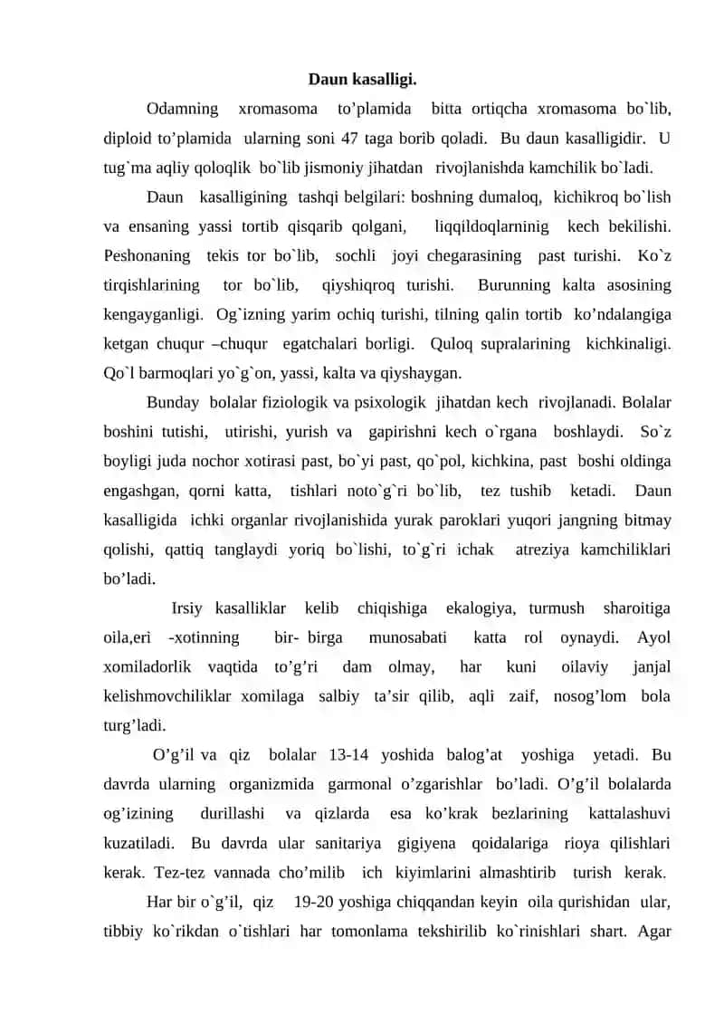 IRSIY KASALLIKLAR GEOGRAFIYASI. RUHIY BUZILISH VA ULARNING MAVSUMIY XUSUSIYATLARI 3