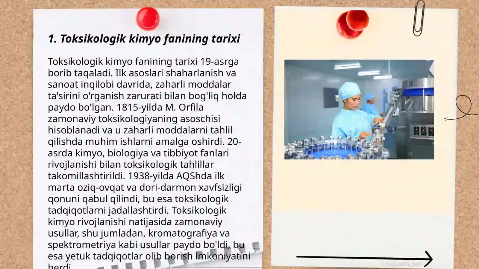 Toksikologik kimyo moduli mohiyati maqsadi va vazifalari 3