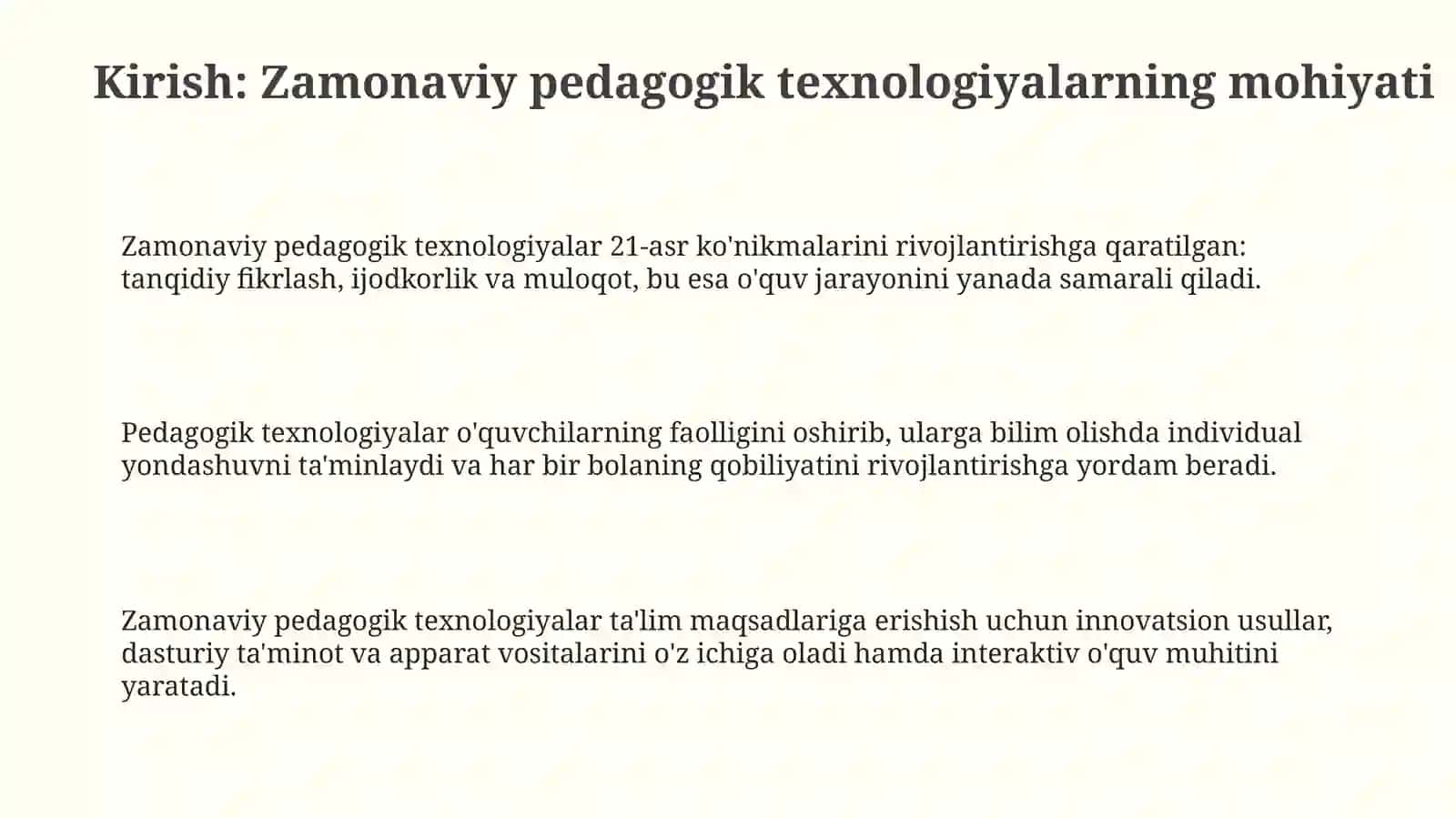 Maktabgacha ta'limda ilg'or pedagogik texnalogiyalarni qo'llash 3