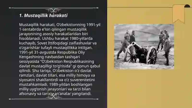 Mustaqillik harakati 3