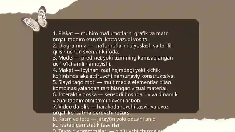Texnologiya darsida koʻrgazmali qurollardan foydalanish 3